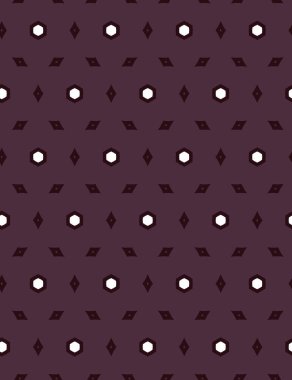 Geometrik süslemeli kusursuz desen. vektör illüstrasyonu