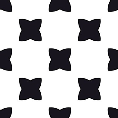 Modern geometrik vektör tasarımı, kusursuz desen çizimi