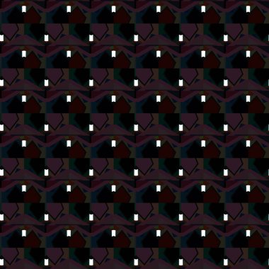 Modern geometrik vektör tasarımı, kusursuz desen çizimi