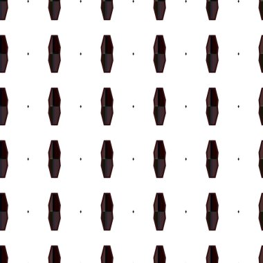 Modern geometrik vektör tasarımı, kusursuz desen çizimi