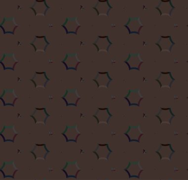 Modern geometrik vektör tasarımı, kusursuz desen çizimi