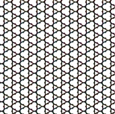 Modern geometrik vektör tasarımı, kusursuz desen çizimi