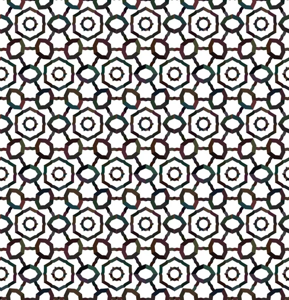 Geometrik şekillerin kusursuz deseni. vektör illüstrasyonu