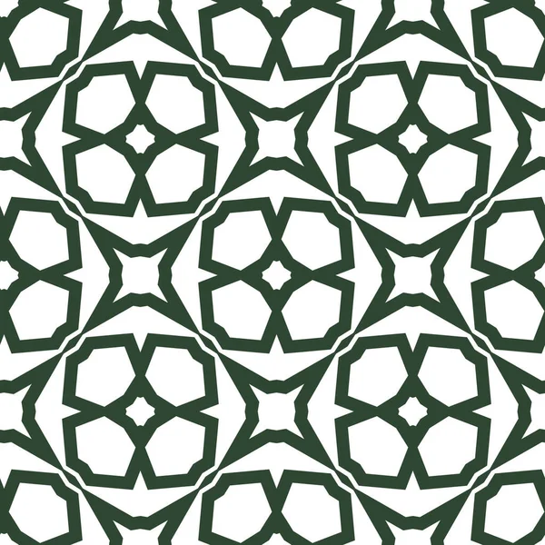 Patrón Vectorial Ornamental Geométrico Textura Diseño Sin Costuras — Vector de stock