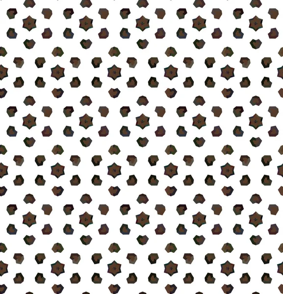 Geometric Ornamental Vector Pattern Seamless Design Texture — Stock Vector