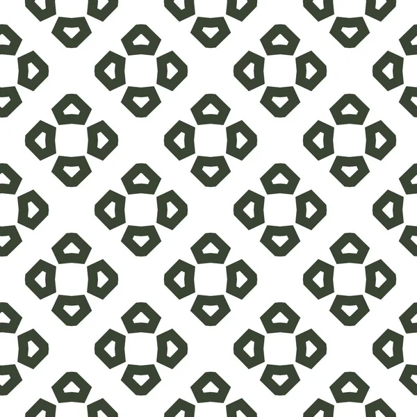 Geometrisches Ornamentales Vektormuster Nahtlose Design Textur — Stockvektor