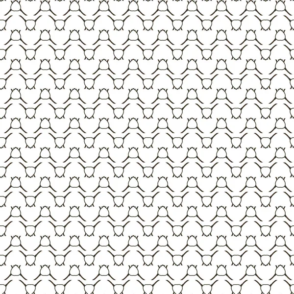 Geometrik süslemeli vektör deseni. Kusursuz tasarım dokusu.