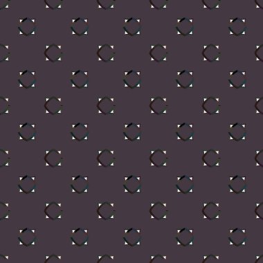 Modern geometrik vektör tasarımı, kusursuz desen çizimi