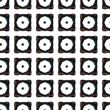 Modern geometrik vektör tasarımı, kusursuz desen çizimi