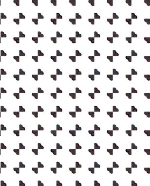 Geometrik süslemeli vektör deseni. Kusursuz tasarım dokusu.