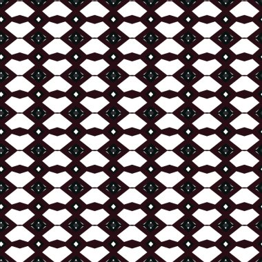 Modern geometrik vektör tasarımı, kusursuz desen çizimi