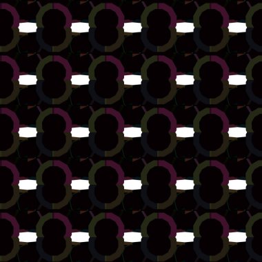 Modern geometrik vektör tasarımı, kusursuz desen çizimi