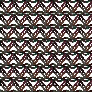 Geometrik süslemeli vektör deseni. Kusursuz tasarım dokusu. 