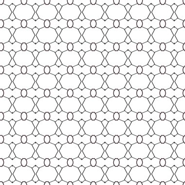 Modern geometrik vektör tasarımı, kusursuz desen çizimi
