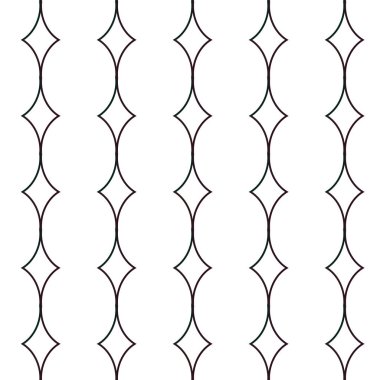 Geometrik süslemeli kusursuz desen. vektör illüstrasyonu