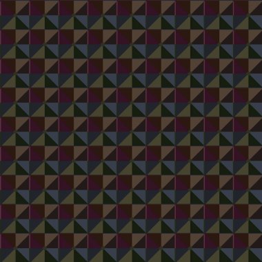 Geometrik süslemeli vektör deseni. Kusursuz tasarım dokusu.