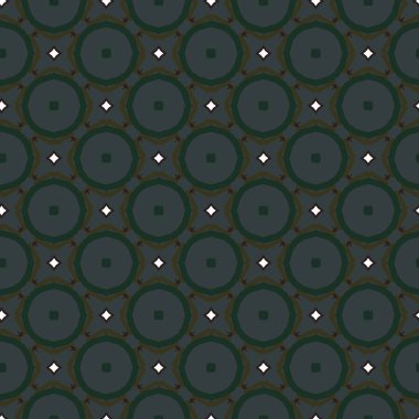 Geometrik süslemeli vektör deseni. Kusursuz tasarım dokusu.