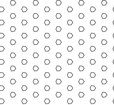 Modern geometrik vektör tasarımı, kusursuz desen çizimi