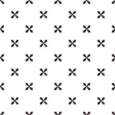 Modern geometrik vektör tasarımı, kusursuz desen çizimi