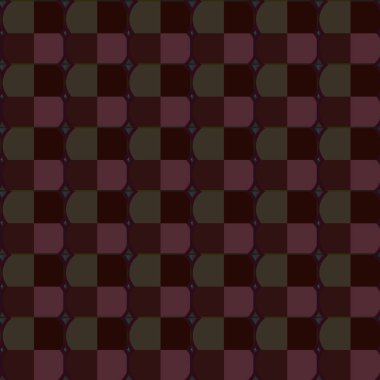 Geometrik süslemeli vektör deseni. Kusursuz tasarım dokusu.