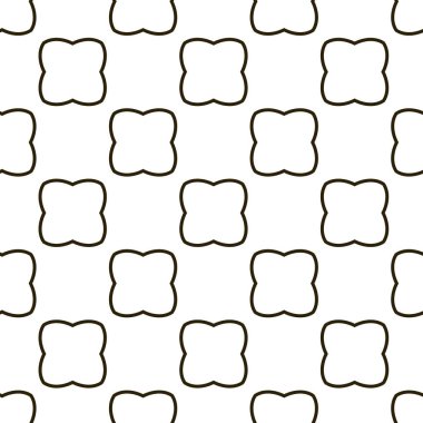 Modern geometrik vektör tasarımı, kusursuz desen çizimi