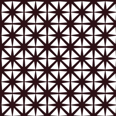 Geometrik süslemeli vektör deseni. Kusursuz tasarım dokusu.