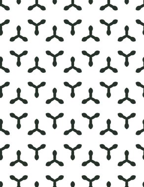 Kusursuz el çizimi soyut şekiller. vektör illüstrasyonu