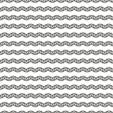 Geometrik süslemeli vektör deseni. Kusursuz tasarım dokusu. 