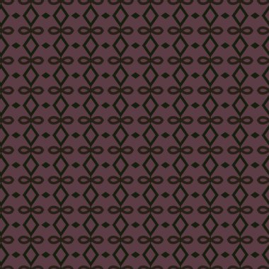 Geometrik süslemeli vektör deseni. Kusursuz tasarım dokusu.