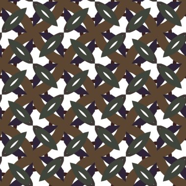 Modern geometrik vektör tasarımı, kusursuz desen çizimi