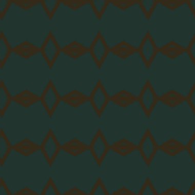 Geometrik süslemeli vektör deseni. Kusursuz tasarım dokusu 