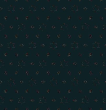 Geometrik süslemeli vektör deseni. Kusursuz tasarım dokusu. 