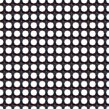 Geometrik süslemeli kusursuz desen. vektör illüstrasyonu