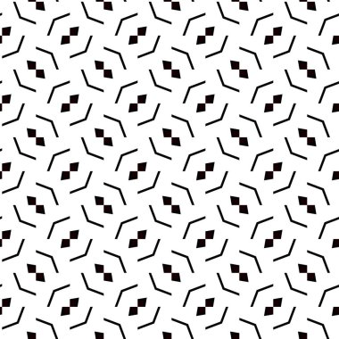 Modern geometrik vektör tasarımı, kusursuz desen çizimi
