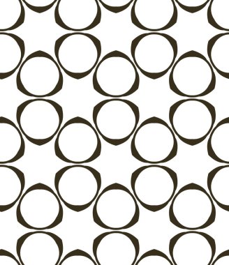 Modern geometrik vektör tasarımı, kusursuz desen çizimi