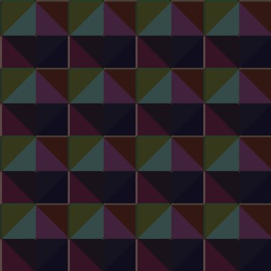 Modern geometrik vektör tasarımı, kusursuz desen çizimi