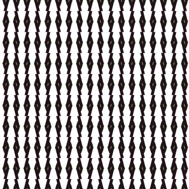 Geometrik süslemeli vektör deseni. Kusursuz tasarım dokusu. 