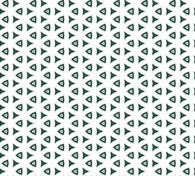 Geometrik süslemeli vektör deseni. Kusursuz tasarım dokusu 