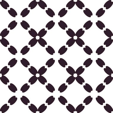 Geometrik süslemeli vektör deseni. Kusursuz tasarım dokusu.