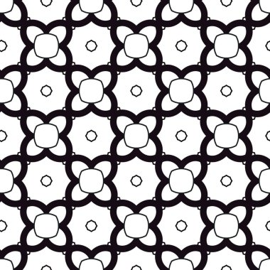 Modern geometrik vektör tasarımı, kusursuz desen çizimi