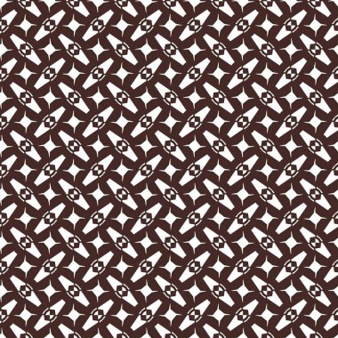 Geometrik süslemeli vektör deseni. Kusursuz tasarım dokusu.