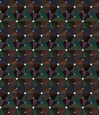 Modern geometrik vektör tasarımı, kusursuz desen çizimi