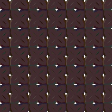 Geometrik süslemeli vektör deseni. Kusursuz tasarım dokusu.