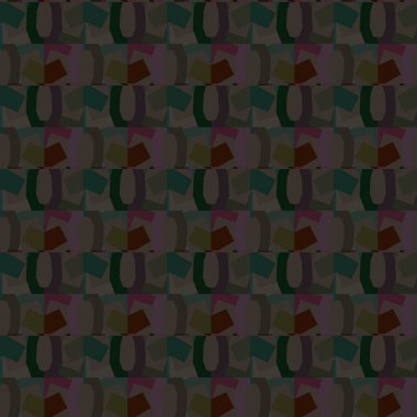 Modern geometrik vektör tasarımı, kusursuz desen çizimi