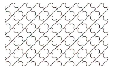 Geometrik süslemeli vektör deseni. Kusursuz tasarım dokusu.