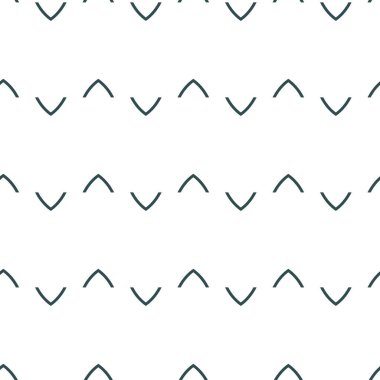 Geometrik süslemeli vektör deseni. Kusursuz tasarım dokusu.