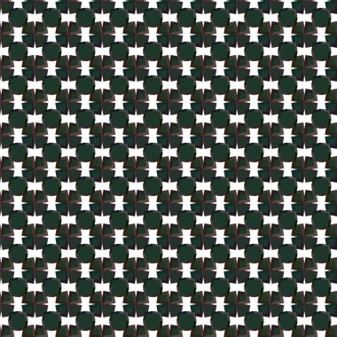 Geometrik süslemeli kusursuz desen. vektör illüstrasyonu