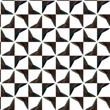 Modern geometrik vektör tasarımı, kusursuz desen çizimi