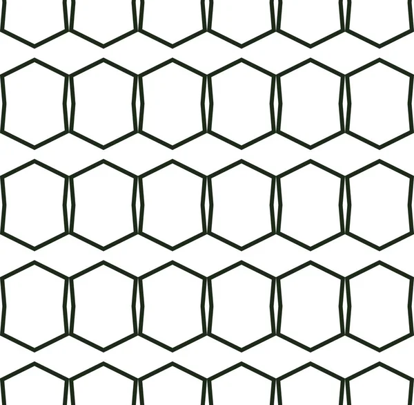 Geometrisches Ornamentales Vektormuster Nahtlose Design Textur — Stockvektor