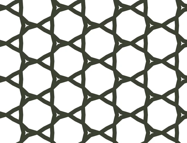 Geometrisches Ornamentales Vektormuster Nahtlose Design Textur — Stockvektor